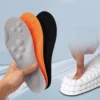 Semelles intérieures de Sport en Latex, coussinets de chaussures souples à haute élasticité, panier de course respirant, semelle de chaussure, Support de voûte plantaire, Inserts orthopédiques unisexes