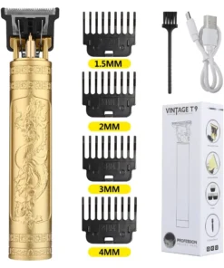 Ensemble de machine à couper les cheveux rétro T9 pour hommes, tondeuse à vestes, rasoir électrique pour hommes, Lence Pro Barber, rasoir pour zones sensibles, original