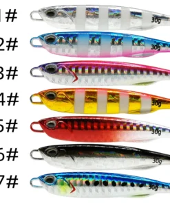 Appât artificiel japonais pour la pêche au lancer depuis le rivage, leurre pour attraper des poissons, matériel pour pêcher des bars, 10/15/20/30/40/50g, 2021 – Image 3