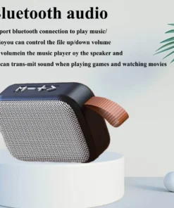 Enceintes portables d'extérieur Bluetooth 5.0 Mini Oxford, colonne sans fil, lecteur de musique stéréo 3D, son surround Hi-Fi
