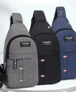 Sac banane étanche de grande capacité pour hommes, sangle réglable pour les activités de plein air, les voyages, la course, la randonnée et le cyclisme