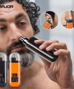 Tondeuse à poils de nez électrique Rechargeable pour hommes, rasoir pour sourcils, Mini tondeuse à cheveux Portable de poche